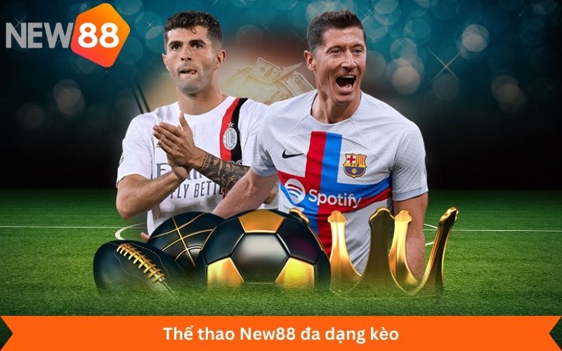 Cá cược thể thao New88 đa dạng kèo